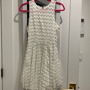 Mustard Seed Fringe Hanker-chief Dress